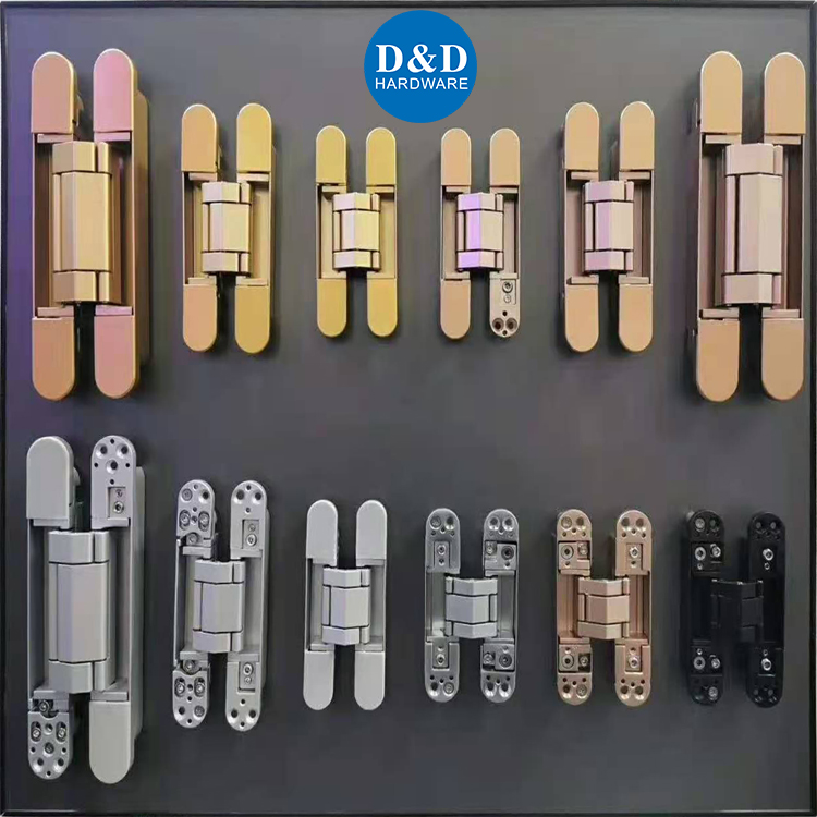 SS304 Tugas Berat Engsel Tersembunyi Untuk Pintu Logam-25x118mm-CC03