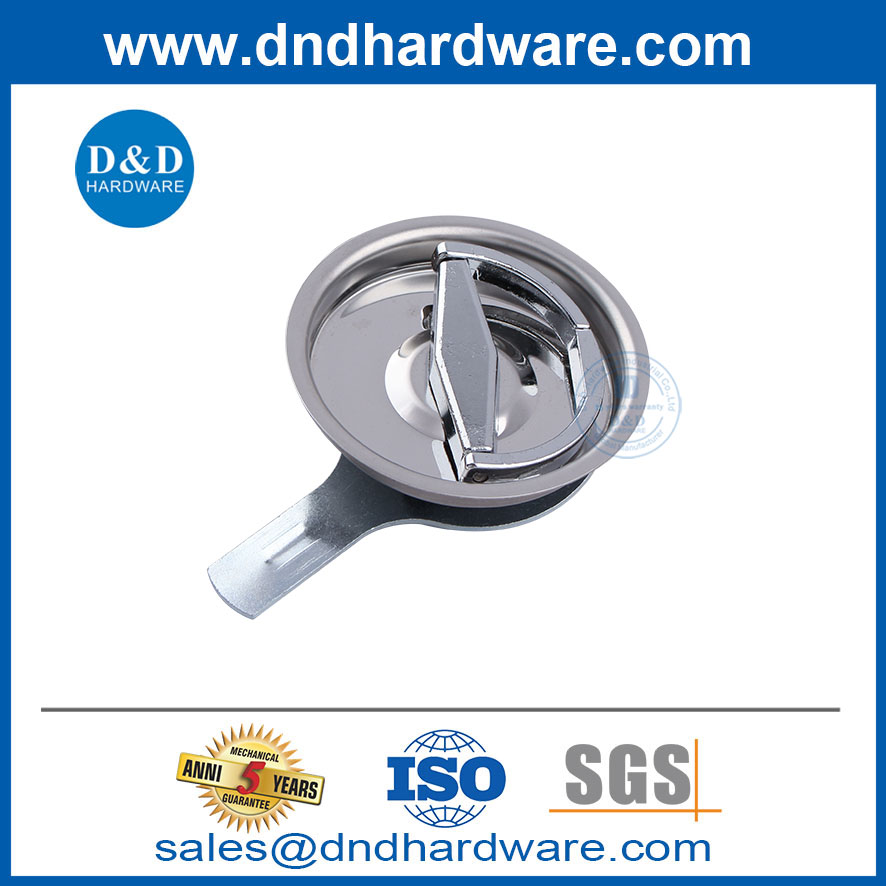 สแตนเลสสตีล 304 แผงโลหะผสมสังกะสีด้ามจับวงล้อไฟล็อค DDDA001