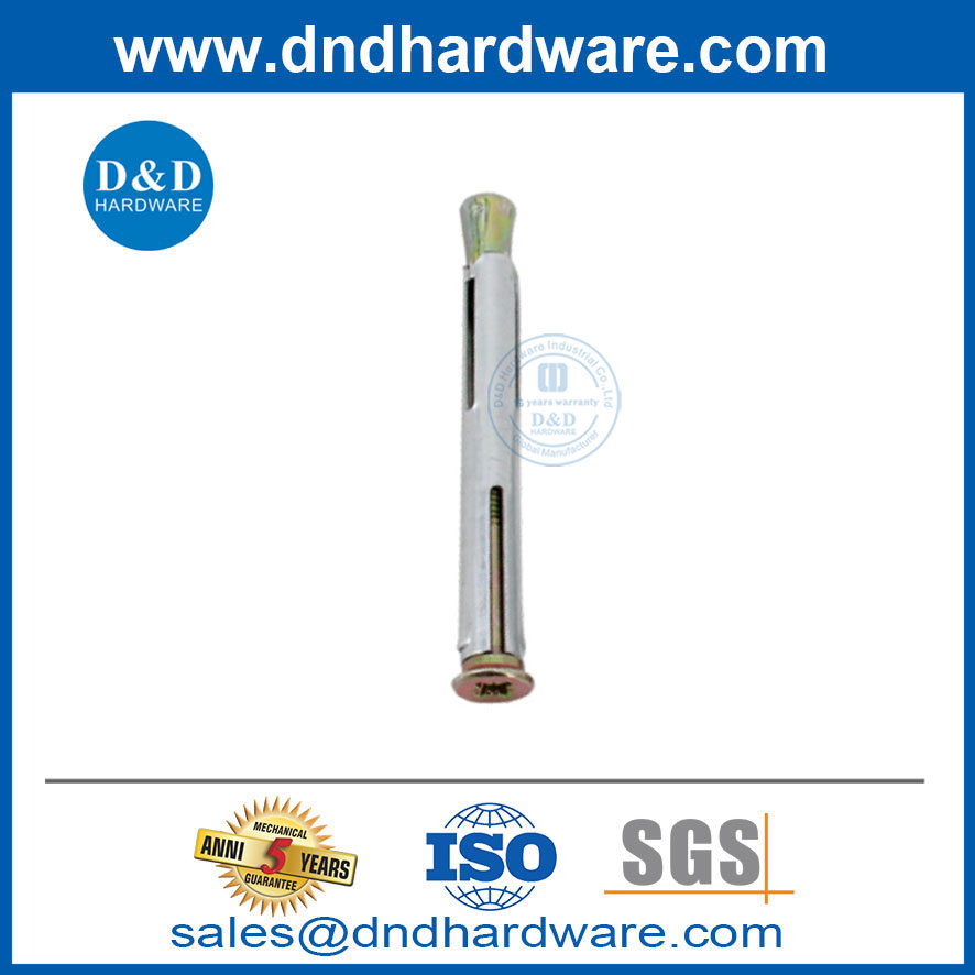 วัสดุเหล็กสลักเกลียว Galvanzing Finish Wall Wall Anchors-DDDA003