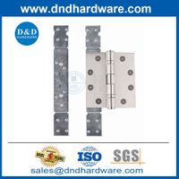 แผ่นเหล็กสังกะสีบานพับบานพับแผ่นเสริมสำหรับเฟรมประตู DDHR001