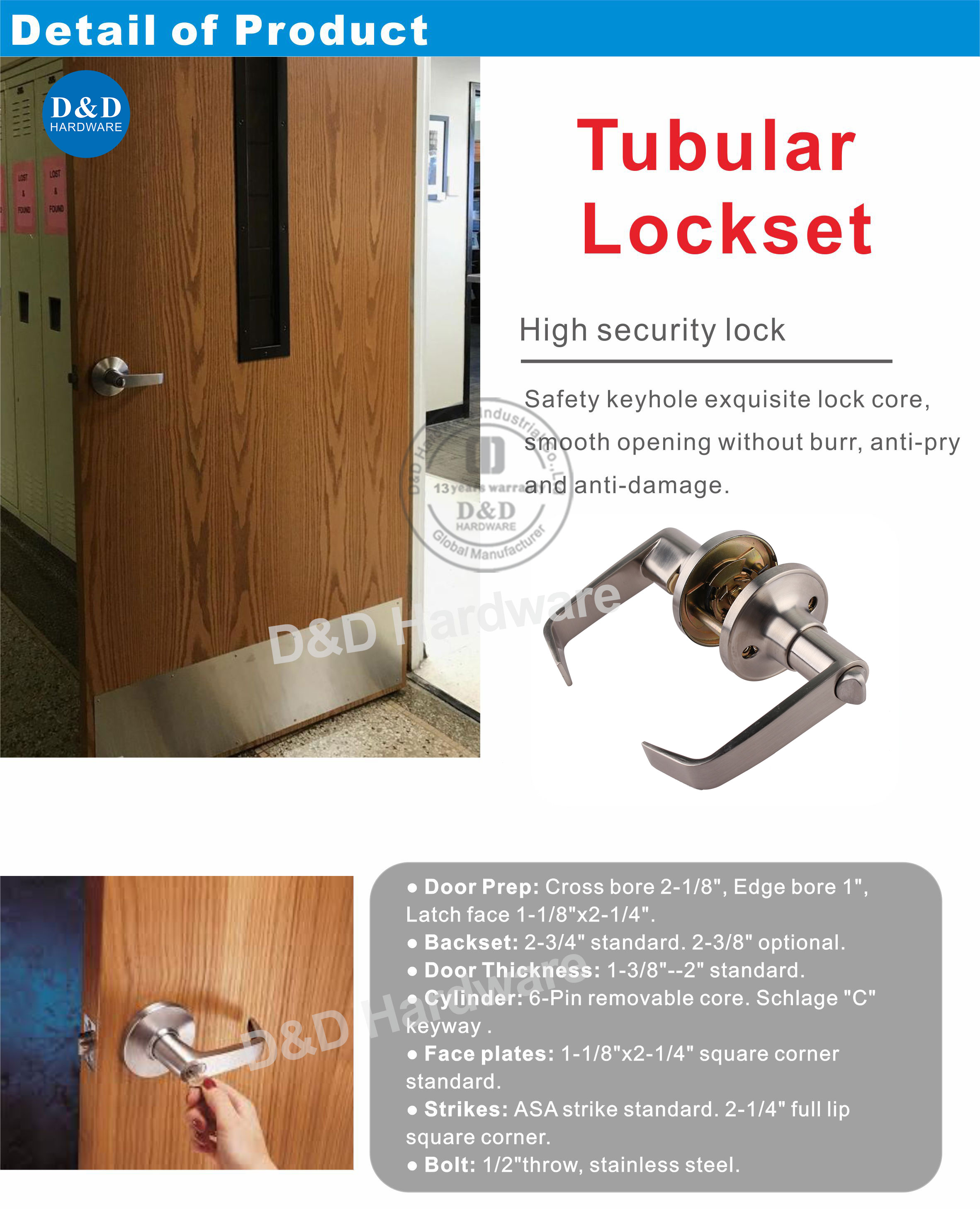 Tubular-Lockset-DDLK096