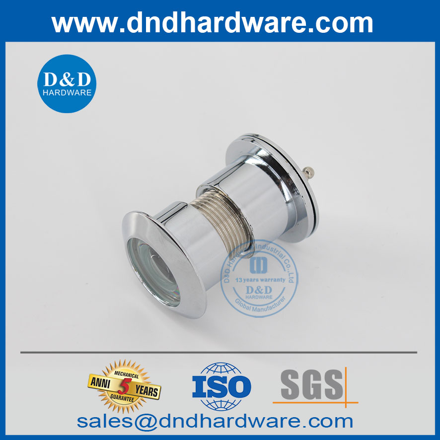 Zinc Alloy/ Brass Polish Chrome Plate Door Viewer-DDDV003