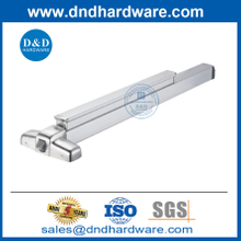 เสร็จสิ้นการรักษาความปลอดภัยสแตนเลสสตีลและอลูมิเนียมประตูพาณิชย์ Panic Bar-DDPD301