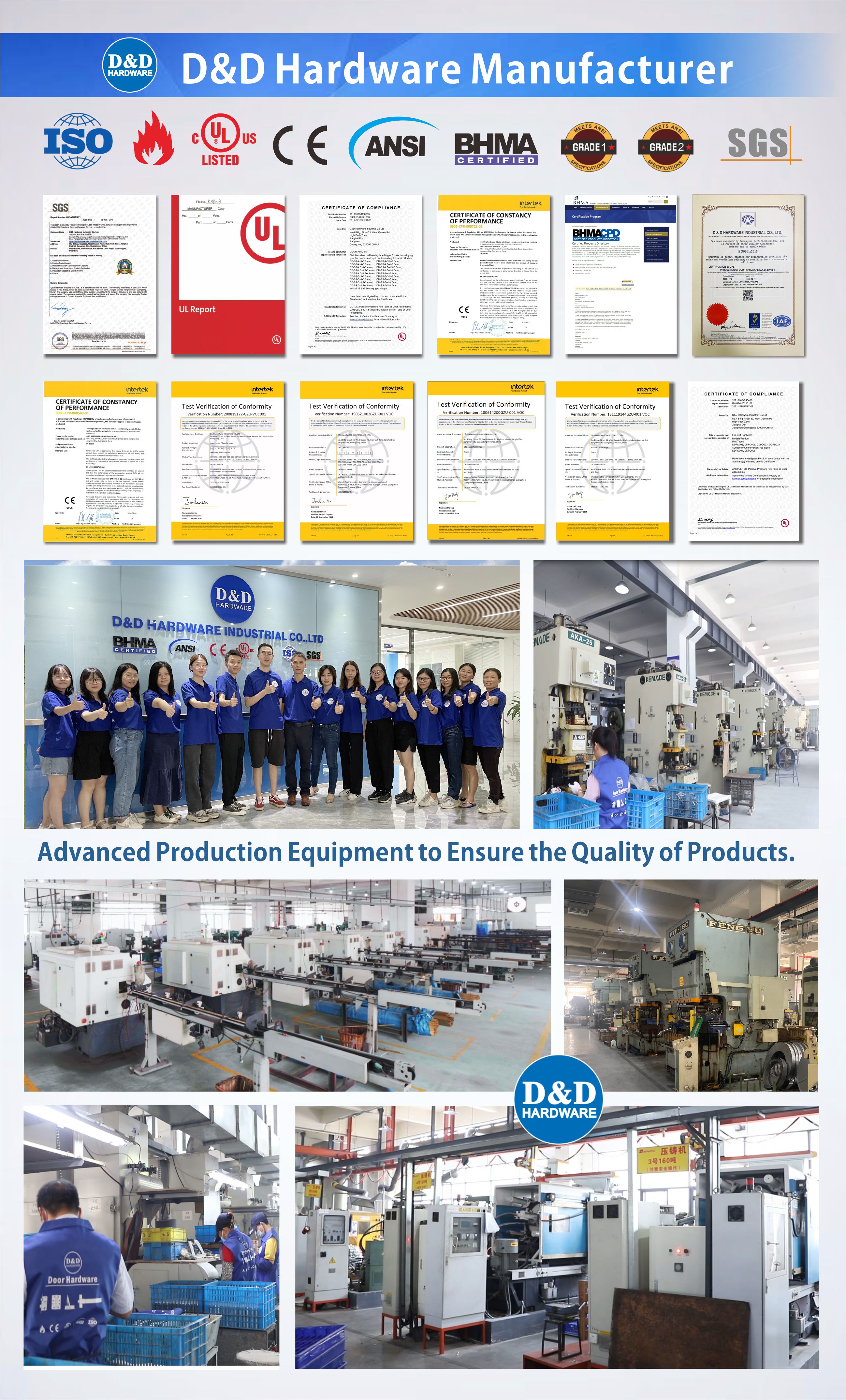 Fabricante de hardware D & D