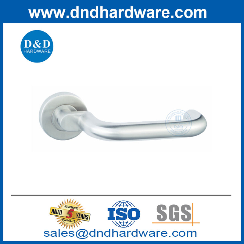 ประตูคันโยกเชิงพาณิชย์ที่จับสแตนเลสภายในคันโยกประตูมือจับ DDTH024