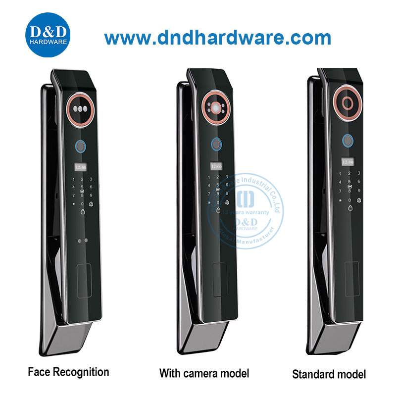 Zinc Alloy Electric Deadbolt รหัสผ่านประตูไม้ลายนิ้วมือ Smart Lock-Ddel013