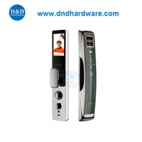 Home Security Fingerprint Lock หน้าจอสัมผัส IC การ์ดดิจิตอล Smart Locks-DDEL009