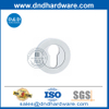 การตกแต่งภายในที่มีคุณภาพสูง Inox Tubular คันโยกประตูด้ามจับทรงกระบอก Escutcheon-DDES008