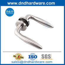 สแตนเลส 304 ประตูภายในที่ทันสมัยมือจับคันโยกประตูซาตินมือจับ DDTH036