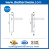 สแตนเลสสตีลเฟรมแคบ ๆ ที่จับคันโยกประตูด้านหลังแคบ ๆ พร้อมแผ่น DDNP002