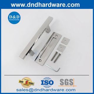 抛光不锈钢方形谷仓门把手高质量门把手ddbd103