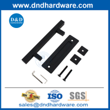 ประตูโรงนาสีดำดึงสแตนเลสร่วมสมัยประตูโรงนามือจับ DDBD104