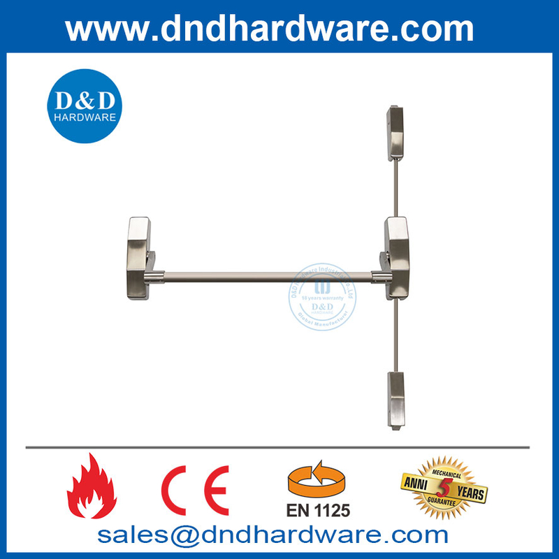 CE Fire จัดอันดับ Escape Escape Emergency Door Push Bar Panic Cross Bars-DDPD048