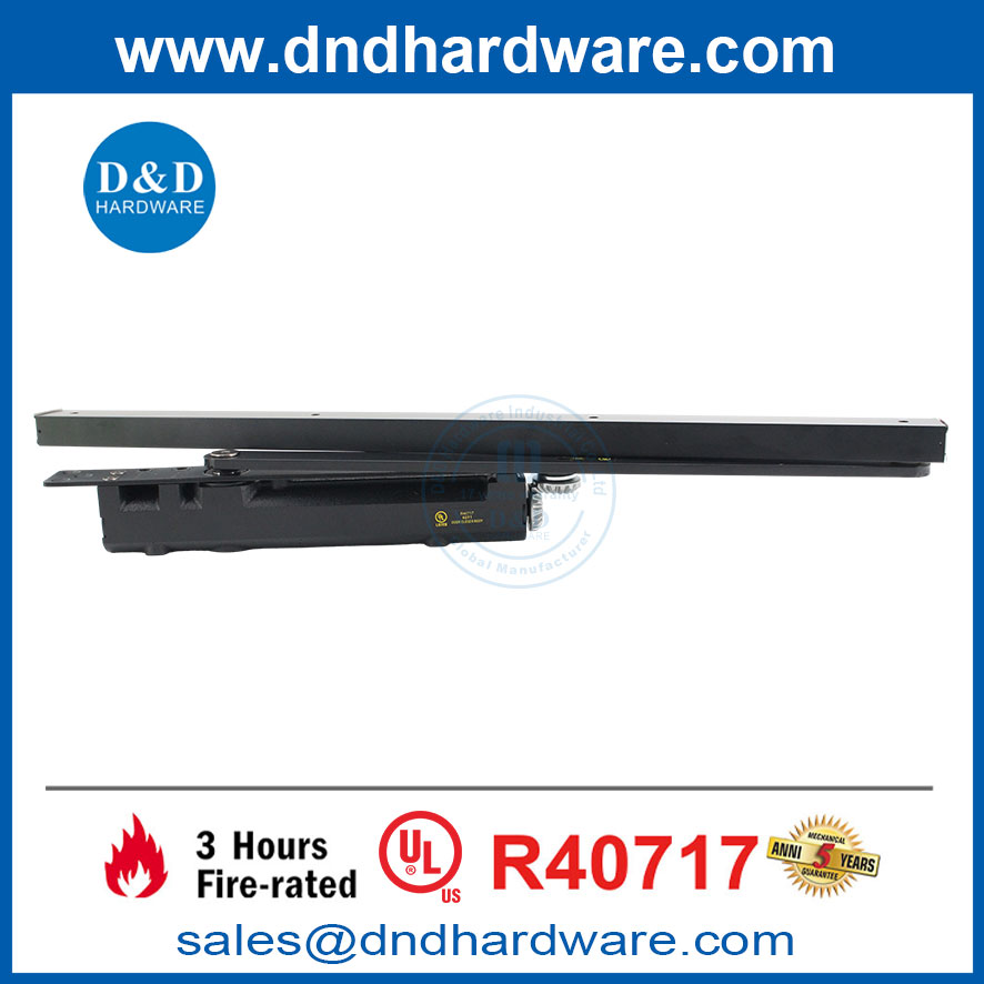 Security Commercial Fireproof UL ประตูไฮดรอลิกอัตโนมัติใกล้ DDDC052