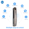 การจดจำใบหน้า 3 มิติ Fingerpint Smart Door Lock พร้อมวิธีปลดล็อคหลายวิธี DDEL001