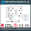 DDBH012-用于酒店门的实心黄铜议会铰链