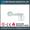 SS316 Internal Chrome Lever Door Handle Hollow Welding untuk Hotel Single Door-DDTH036