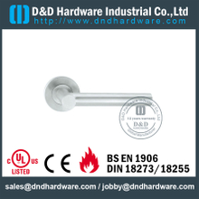 Manija interna de acero inoxidable 316 con manija de puerta con palanca EN1906 para puerta de aluminio-DDTH017