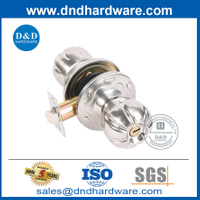 Alloy Zinc Modern Wooden Door Lock Cylindrical Set-DDLK047