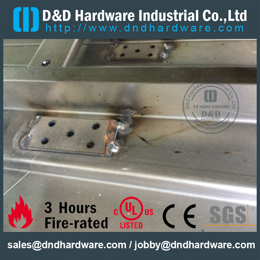 dobradiça Reforço para porta de aço frame -DD hardware