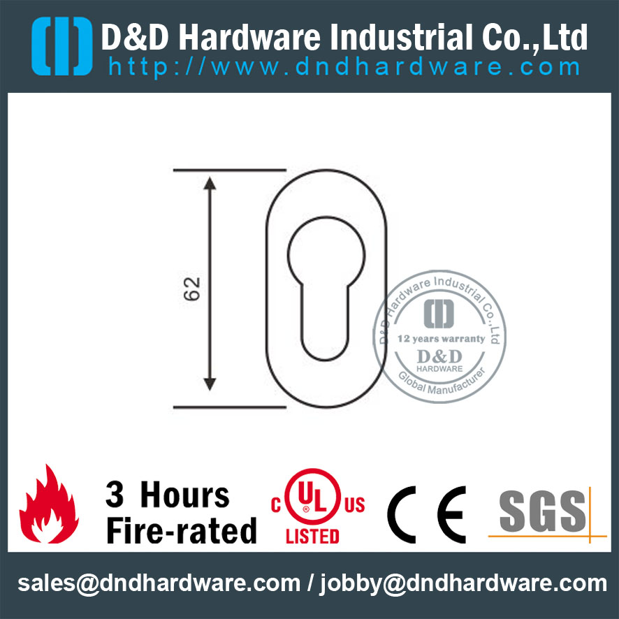 Escudo Oval D & D Hardware