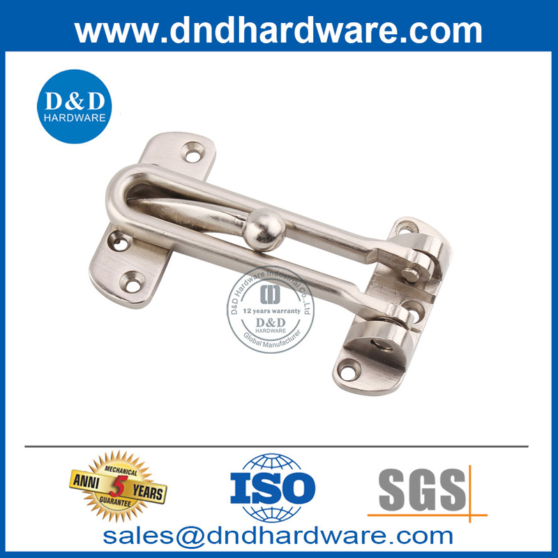 Protector de puerta de seguridad de aleación de zinc de buena calidad para puerta de madera-DDDG001