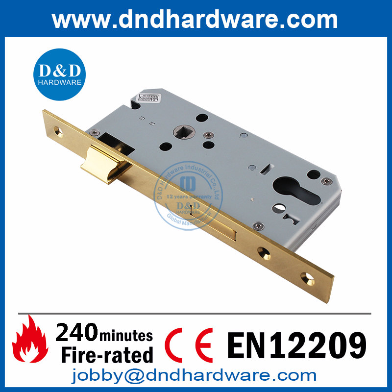 SS316 CE Ferragem de ferragem de porta com classificação contra fogo para portas de metal