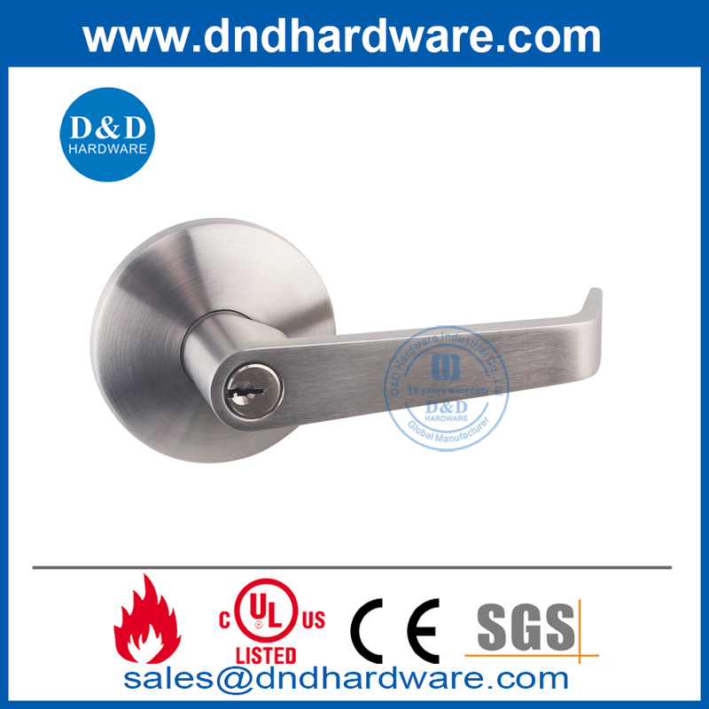 出口装置用SUS304防火标准杠杆装饰锁-DDPD012