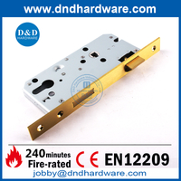 SS304 CE Stain Finish Fire Fire ได้รับการจัดอันดับ 3HOURS LOCK สำหรับการสร้างประตู DDML009