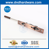 Copper โบราณที่ซ่อนอยู่ก้าน SS Flush Door Bolt-DDDB011