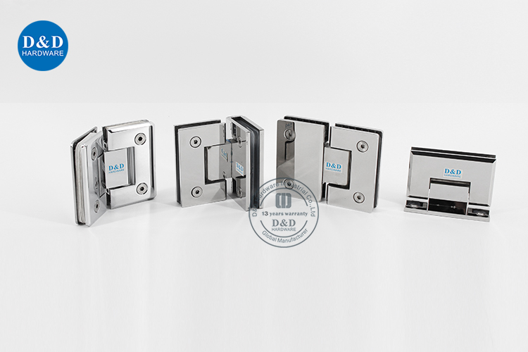 Bisagras de hardware de puerta de vidrio