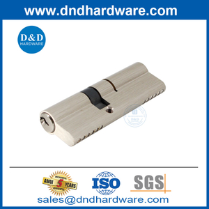 Segurança de latão sólido Offset Double Cylinder Mortise Porta Lock Cylinder com Keys-DDLC012