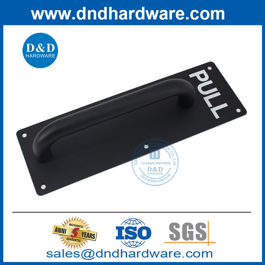 สแควร์ประเภท 170 มม. สแตนเลสสตีลด้ามจับพร้อมแผ่น DDPH021