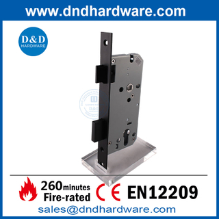 马特黑CE火额定260分钟前门sash lock lock-ddml009 