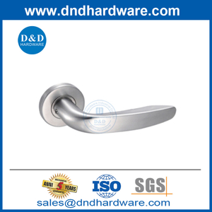 Maça de porta interior de aço inoxidável para metal e porta de madeira-ddth038