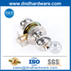 Alloy Alloy Alloy Polish Chrome Knob Handle Lock Set สำหรับประตูกลางแจ้ง DDLK063