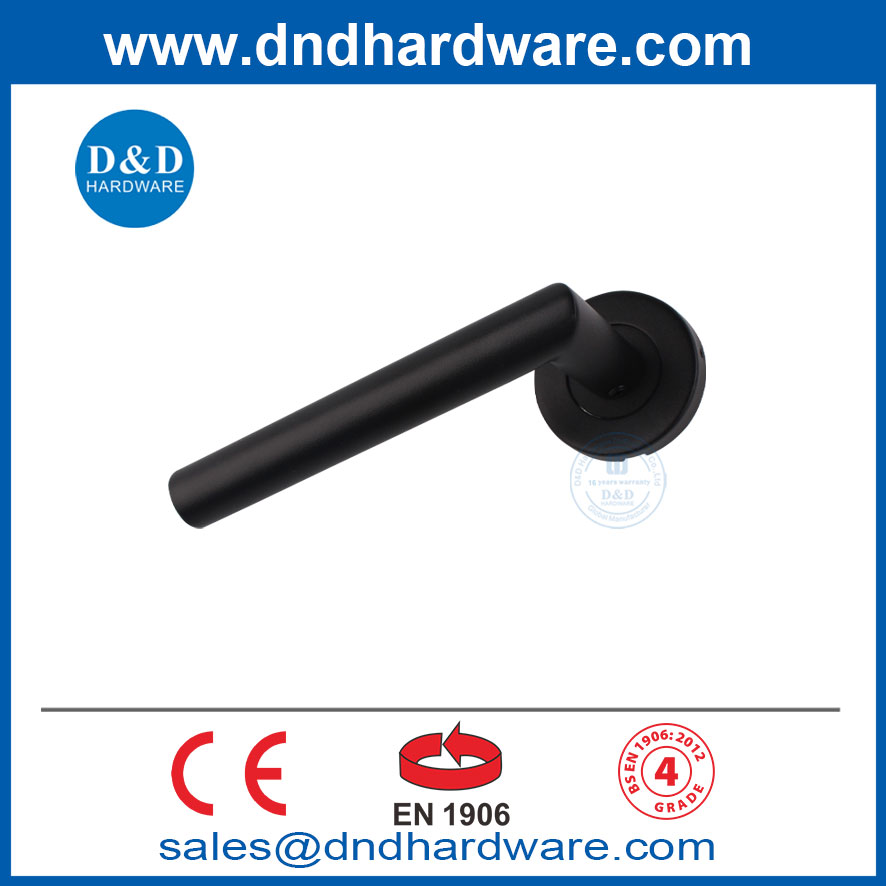EN1906 Matt Black Stainless Steel-Steel Door-Ded-Ddth003