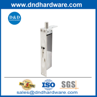 สลักเกลียวประตูทองเหลืองสีเงินสำหรับโรงแรม DDDB034