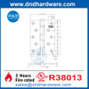 UL Fire ได้รับการจัดอันดับ 3 ชั่วโมง SUS304 บานพับประตูสำหรับอาคารที่อยู่อาศัย DDSS005-FR-5X4X3