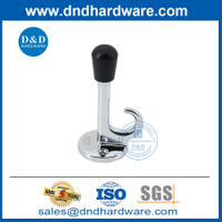 Alloy Alloy Polish Chrome Finish Finish Stopper พร้อม hook-DDDS020
