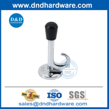 Alloy Alloy Polish Chrome Finish Finish Stopper พร้อม hook-DDDS020