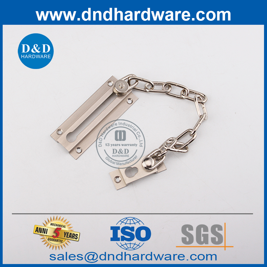 Acabamento de níquel de cetim quarto de metal de bronze hardware de trava-dddg005 