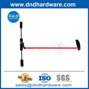 RIM Type Panic Door Bar Steel Panic Bar พื้นผิวแนวตั้ง Crossbar-DDPD036