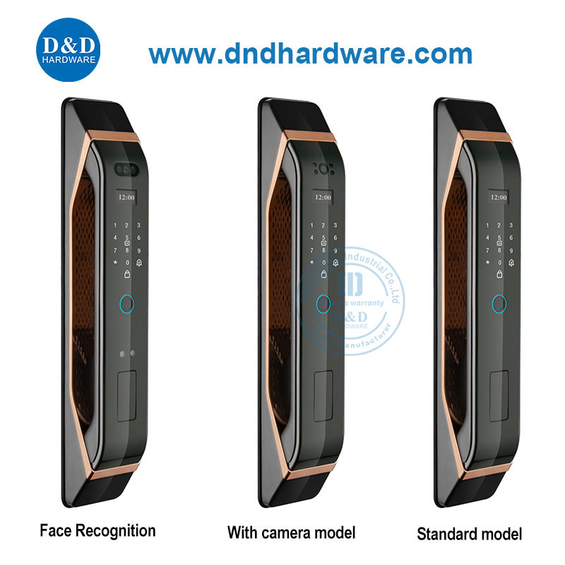 การจดจำใบหน้า Video Intercom Security Keyless เข้าประตู Smart Lock-Ddel012