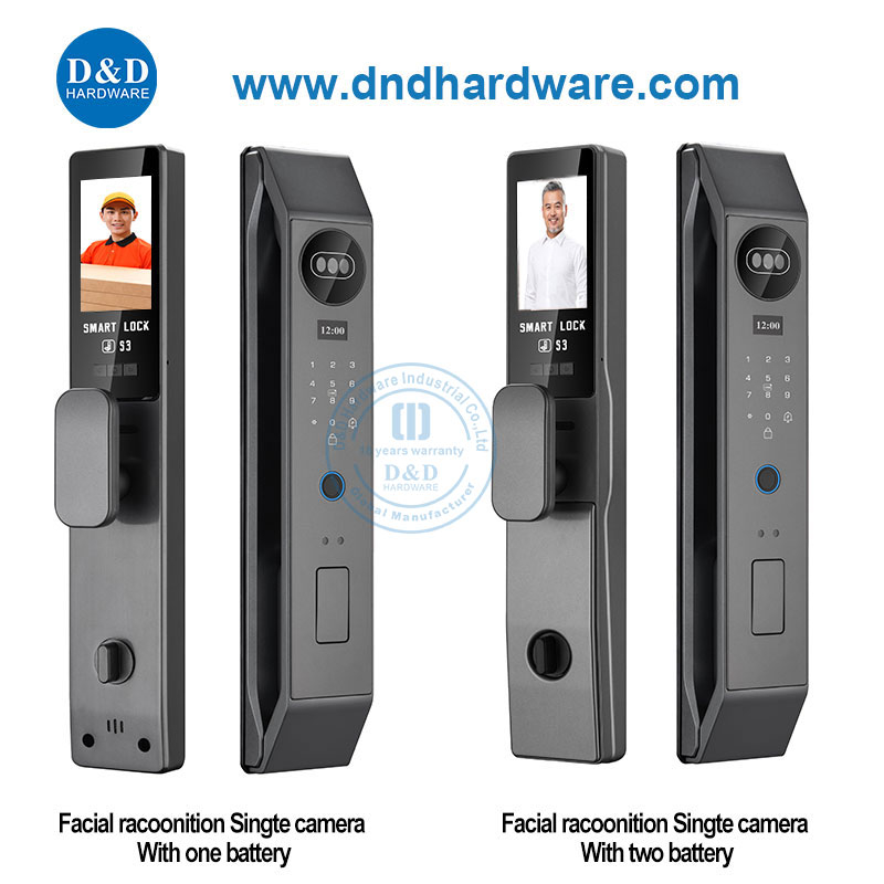 Digital Electronic Biometric Fingerprint การจดจำใบหน้าล็อคอัจฉริยะ Smart Home Security-Ddel006
