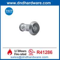 ความปลอดภัยสูงทองเหลืองไฟจัดอันดับ UL 10C บ้านอพาร์ทเมนต์ประตูดู DDDV009