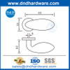 Round Rosette Room Type Door Handle Knob สำหรับสนามบิน DDSH030