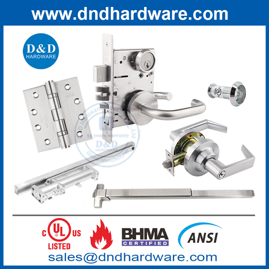 UL Fire Rated Delat Action EN1-EN6 Wooden Door Spring ใกล้ DDDC059DA