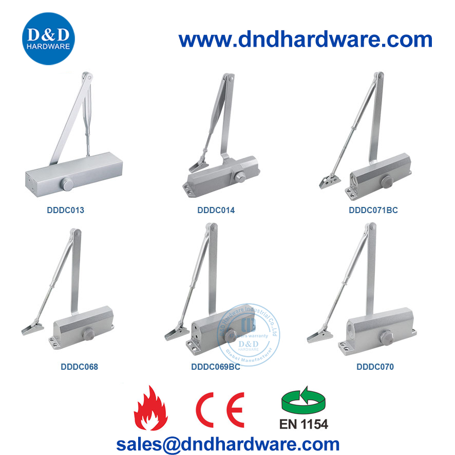 CE EN1154 ไฟประตูเชิงพาณิชย์ไฮดรอลิกใกล้ชิดกับตลาดยุโรป DDDC068 มากขึ้น