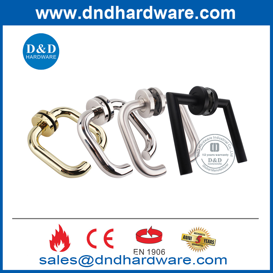 มือจับประตูด้านหน้าความเป็นส่วนตัวมือจับประตูด้านในสแตนเลสชุด DDTH023
